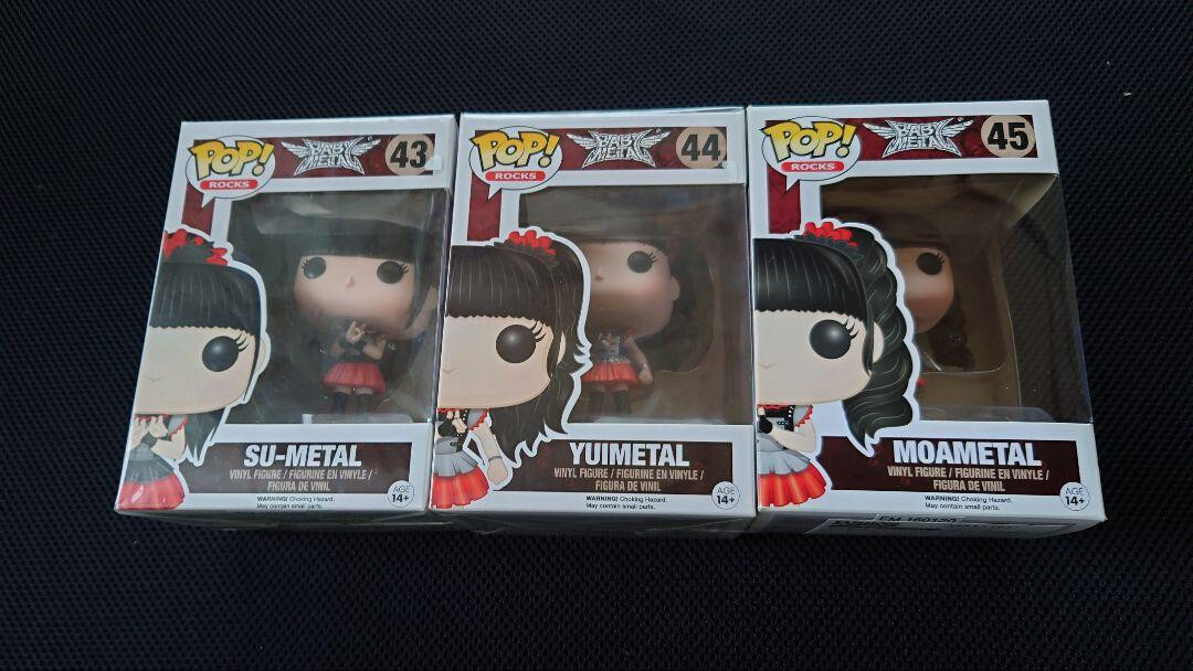 3体セット】Funko POP! BABYL ベビメタ BABYMETAL POP complete 3