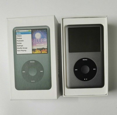 New Apple iPod Classic 7th Gen Gray (120GB/160GB/256GB/512GB/1TB