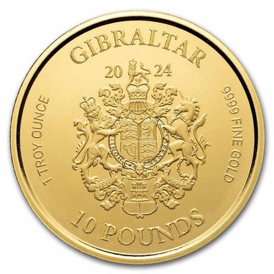 2024 Gibraltar 1 oz Gold Lady Justice BU | eBay
