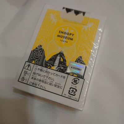 Snoopy Museum Tokyo Bicycle Playing Cards jp | eBay