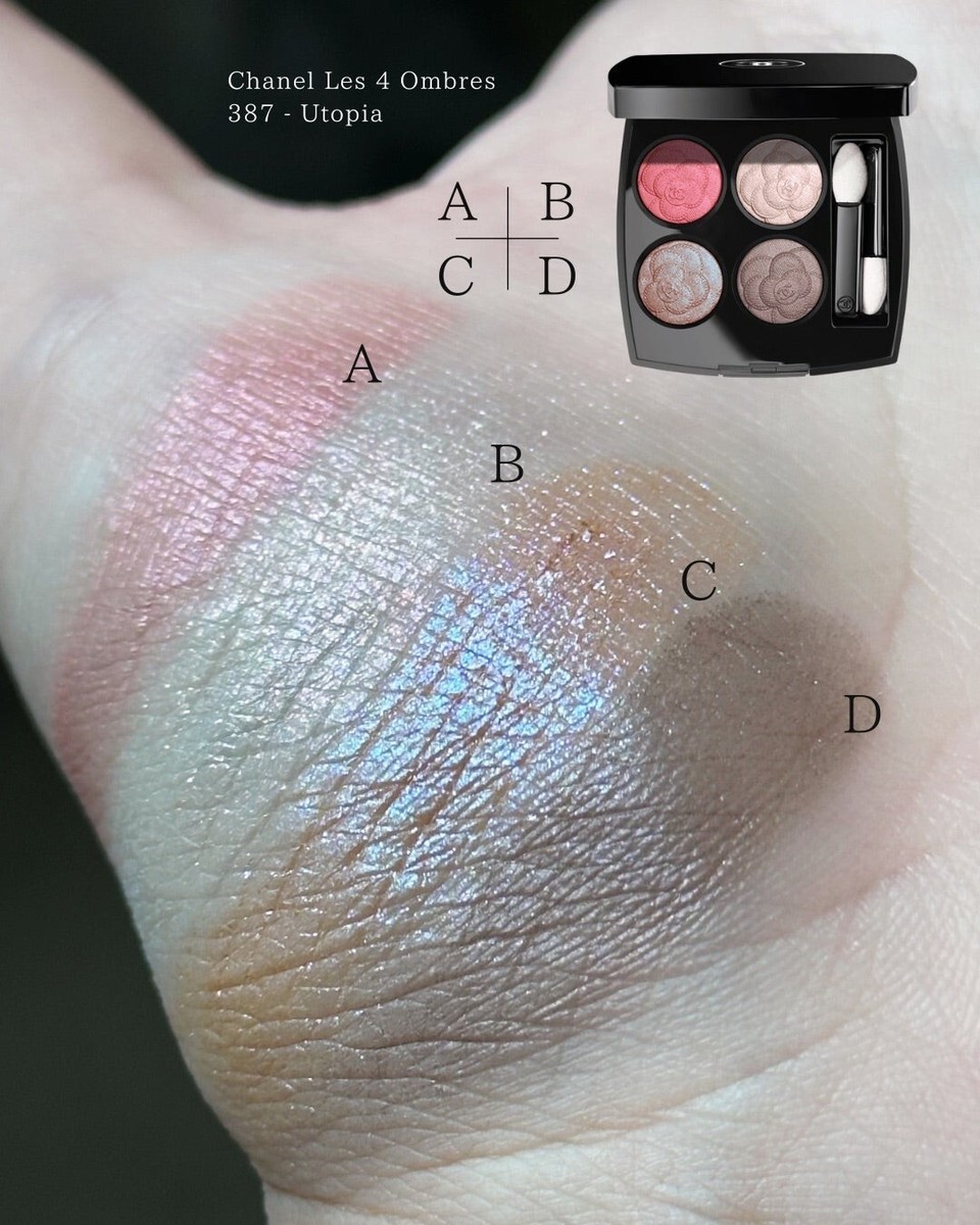 CHANEL LES 4 OMBRES Multi-Effect Quadra Eyeshadow #387 UTOPIA