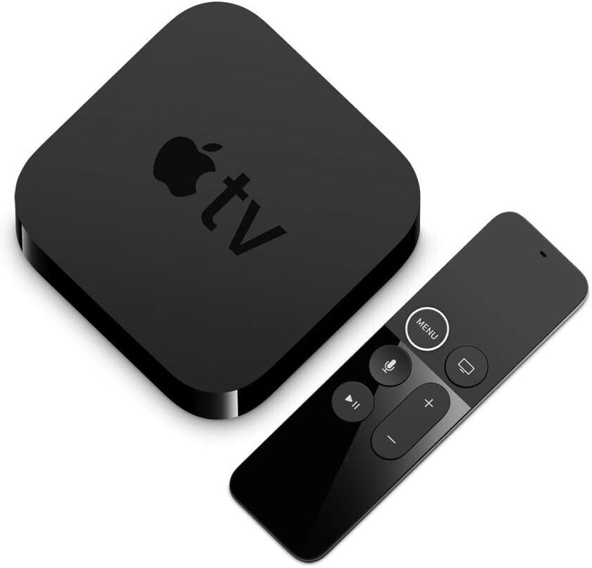 Apple TV 4K HD Media Streamer 64GB (MP7P2LL/A) Black Brand New