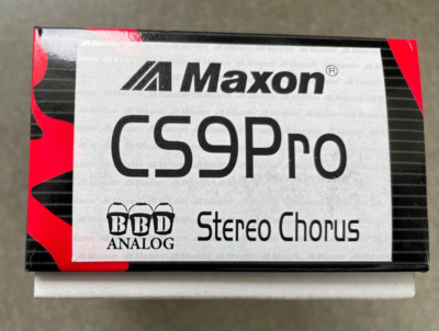 Maxon CS-9 Stereo Chorus Pro Chorus Guitar Effect Pedal for sale