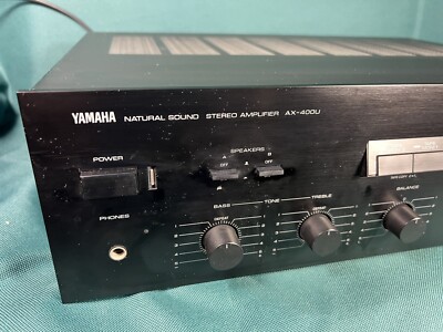 Yamaha Natural Sound Stereo Amplifier Integrated AX-400U | eBay