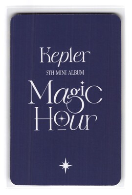 Kep1er Yujin Photocard | Magic Hour POB Moonlighted Ver. | eBay