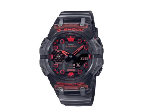NEW Casio G-SHOCK x BAMFORD GM-5600BWD-1JR Square Black Blue Metal