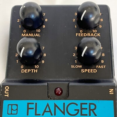 PEARL FG-01 FLANGER W/box Analog 1980s Vintage Guitar Effect Pedal
