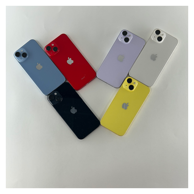 Apple iPhone 14 Unlocked 128GB/256GB - Blue/Yellow - Very Good 5G