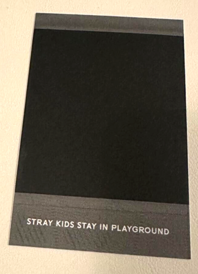 Stray Kids SEUNGMIN stay in playground Polaroid Photocard ⑥ 2nd