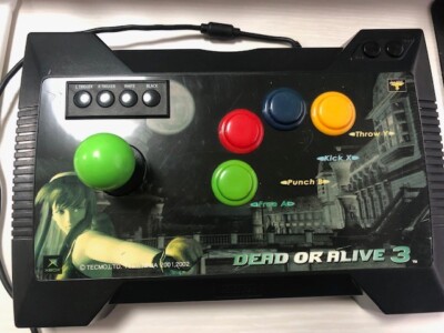 Dead or Alive 3 Arcade Fightstick Xbox Hori HXB-02 controller