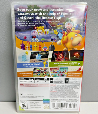 Pikmin 1+2 & 3 Deluxe & 4 Switch Brand New Game Bundle (Action