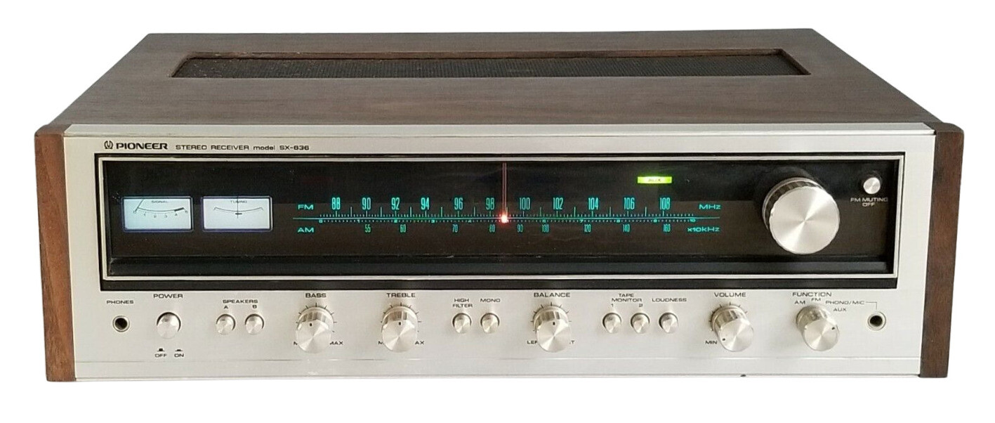 Pioneer SX-636 AM/FM Stereo Receiver for sale online | eBay