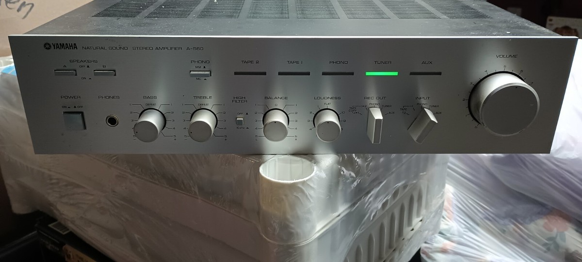 Yamaha A-560 Stereo Integrated Amplifier Amp MC Phono Input Japan