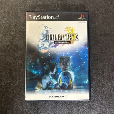 USED Final Fantasy X International PS2 Japanese version English