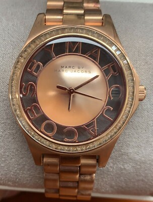 Marc Jacobs MBM3339 Rose Gold Dial Rose Gold Stainless Steel