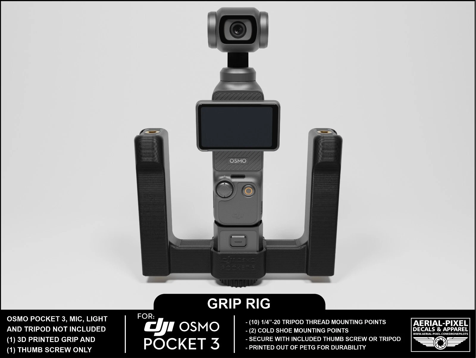 DJI OSMO Pocket 3 Grip Rig (Other Accessories Not Included) | eBay