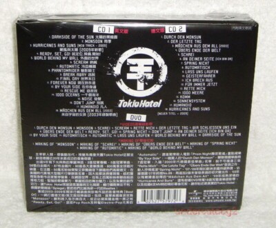 Tokio Hotel Best Of Taiwan Ltd 2-CD+DVD w/OBI Digipak | eBay