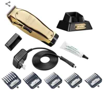 Andis Professional Cordless Master Clipper Limited Edition - Gold