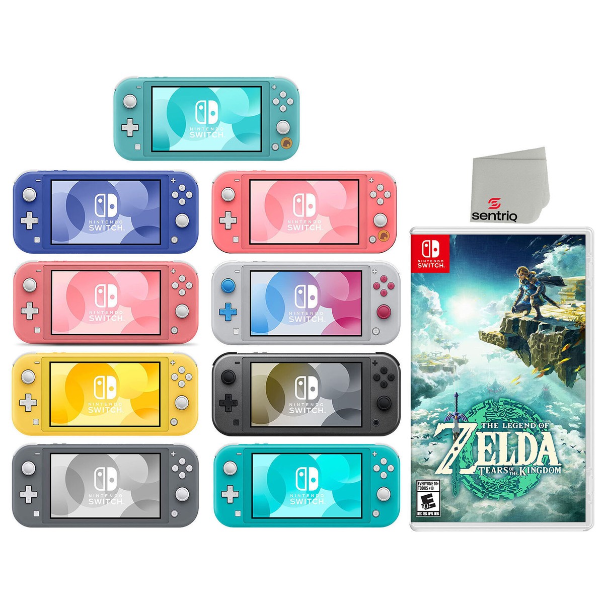 Nintendo Switch Lite 32GB with Legend of Zelda: Tears of the