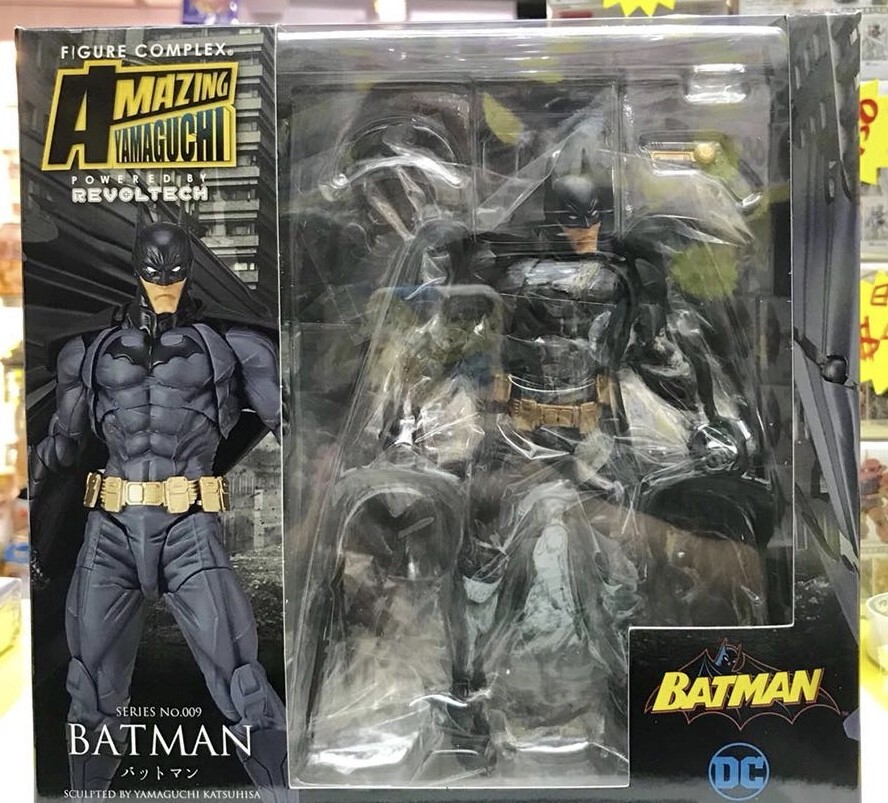 New Amazing Yamaguchi Revoltech NO.009 Batman 16CM Action Figure