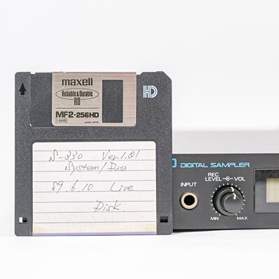 Roland S-330 Rack Mount Sampler - 80s Throwback Sampling