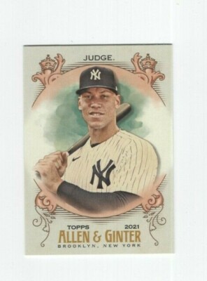 2021 TOPPS ALLEN & GINTER BASEBALL - AARON JUDGE NEW YORK YANKEES