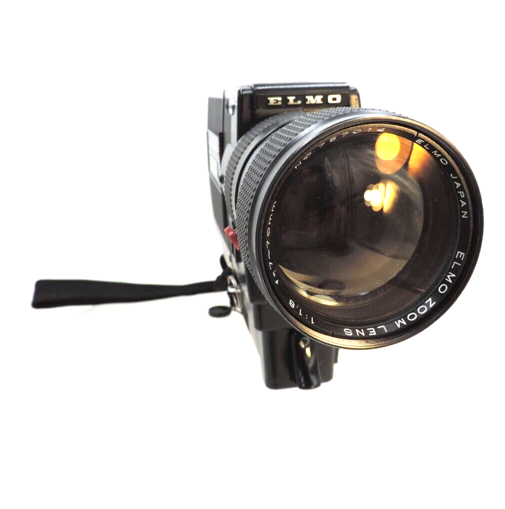 ELMO Super 8 Sound 1050S Macro Movie Camera w Case / Untested | eBay