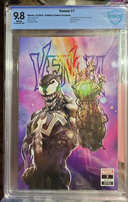 Venom 7 Frankies Comic Clayton Crain Infinity Gauntlet Var Donny