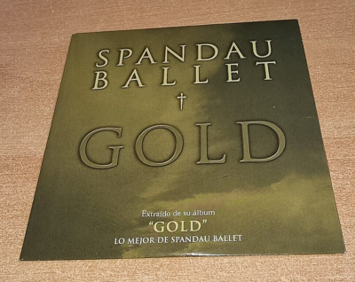 SPANDAU BALLET Gold REMIX ULTRA RARE SPAIN PROMO CD SINGLE UNIQUE