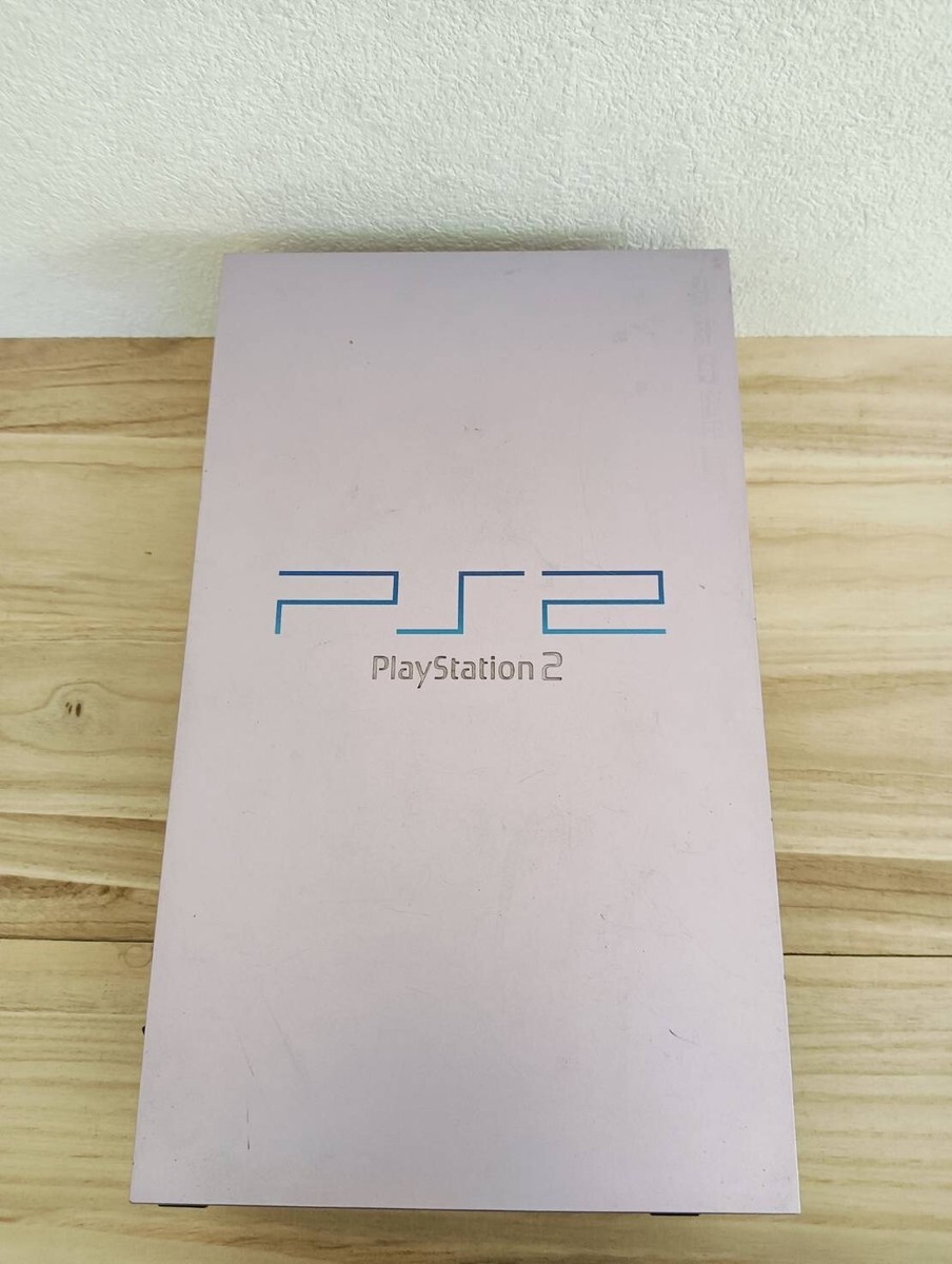 Used in Box] Sony PS2 PlayStation 2 Sakura Pink SCPH-39000 limited