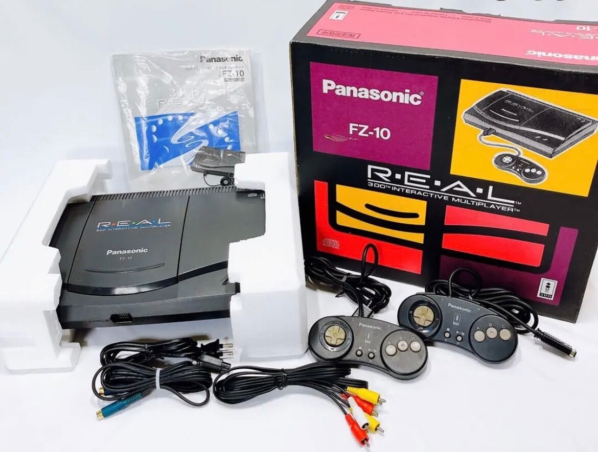 Panasonic 3DO REAL FZ-10 Console System NTSC-J Japan with Box Used