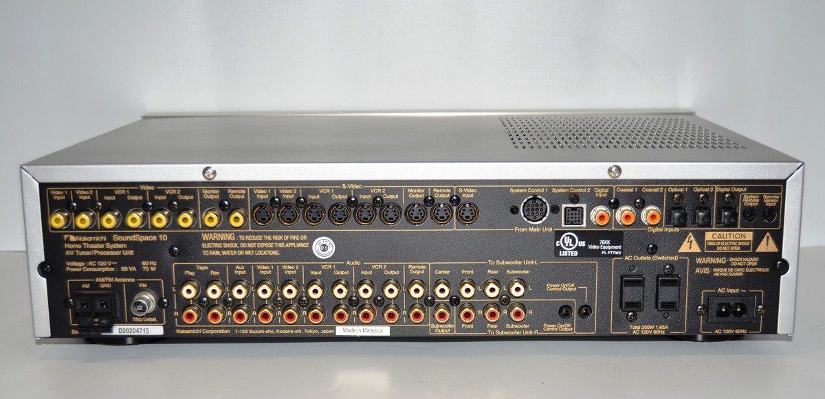 Nakamichi Sound Space 10 main controller | eBay