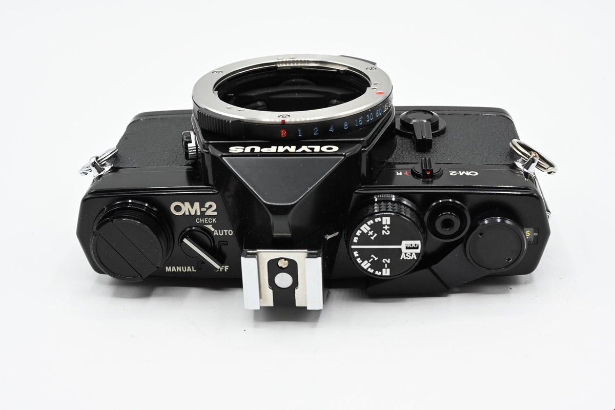 Olympus OM-2 OM-2n in Chrome or Black w/ optional 50mm f/1.8