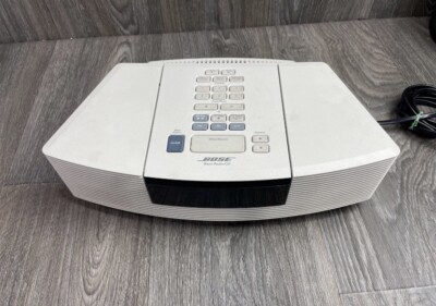Nice BOSE WAVE RADIO&CD Player Model AWRC1P ~ Platinium White Cd
