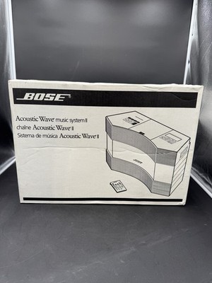 Bose Acoustic Wave Music System II Radio CD Player NEW SEALED