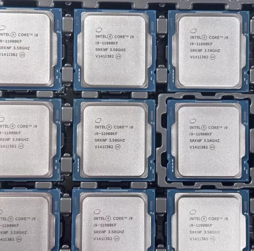 INTEL CORE i9-11900KF CPU LGA1200 8Croes 3.5GHz Processors Support