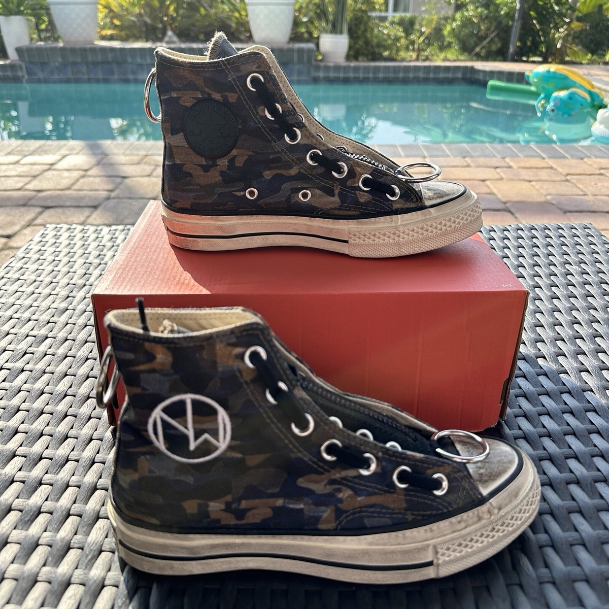 Size 3 - Converse UNDERCOVER x Chuck 70 High Camo for sale online