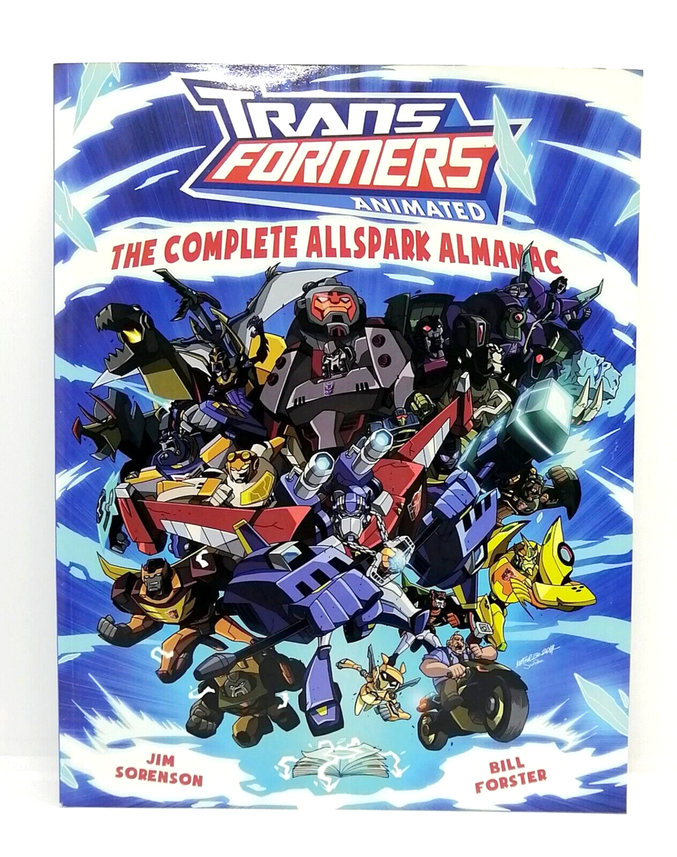 Transformers Animated The Complete Allspark Almanac IDW Rare
