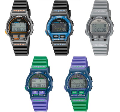 TIMEX Wrist Watch IRONMAN 8LAP Men TW5M54 1986 OG Quartz Sport