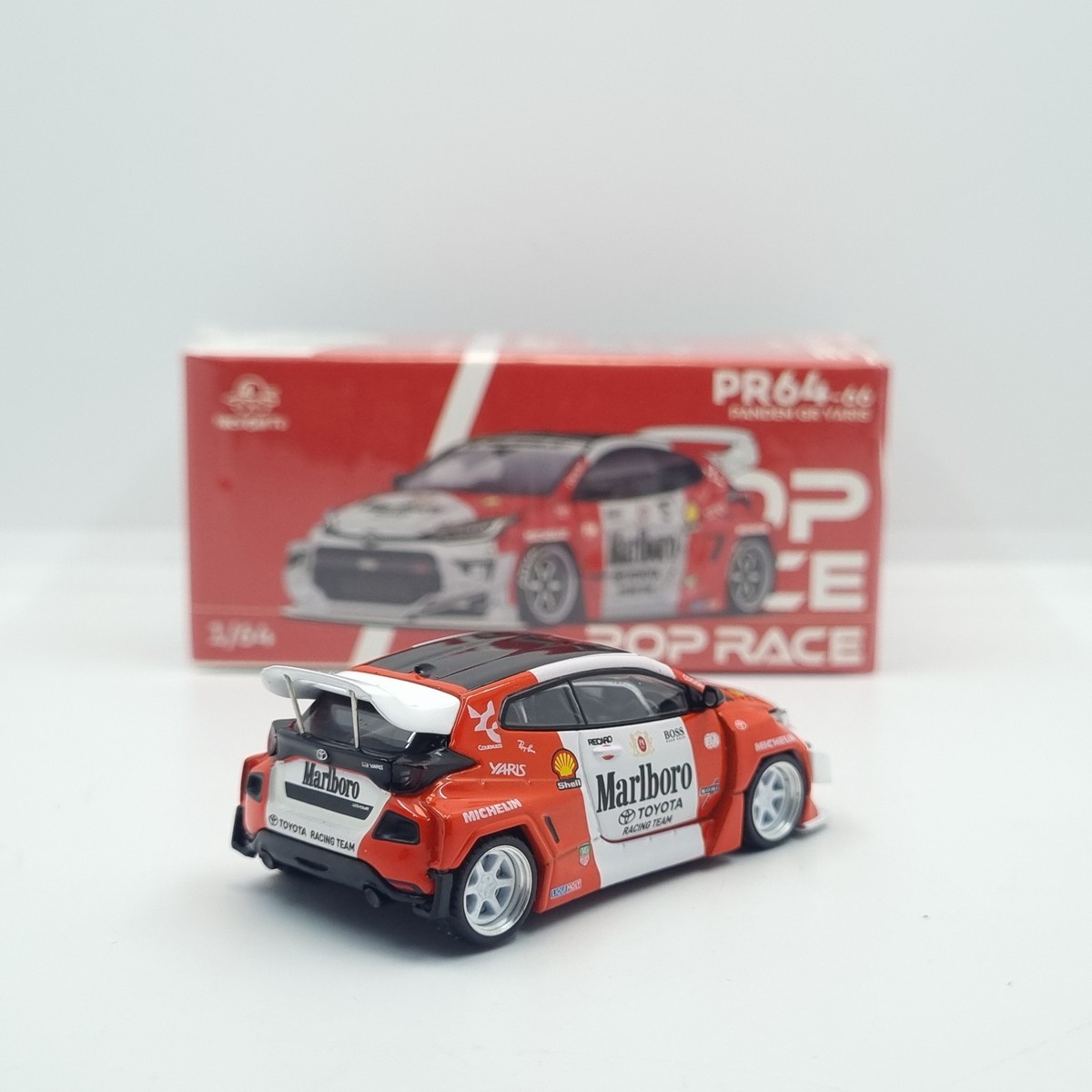POP RACE PANDEM ROCKET BUNNY TOYOTA GR YARIS MARLBORO PR64-66 | eBay