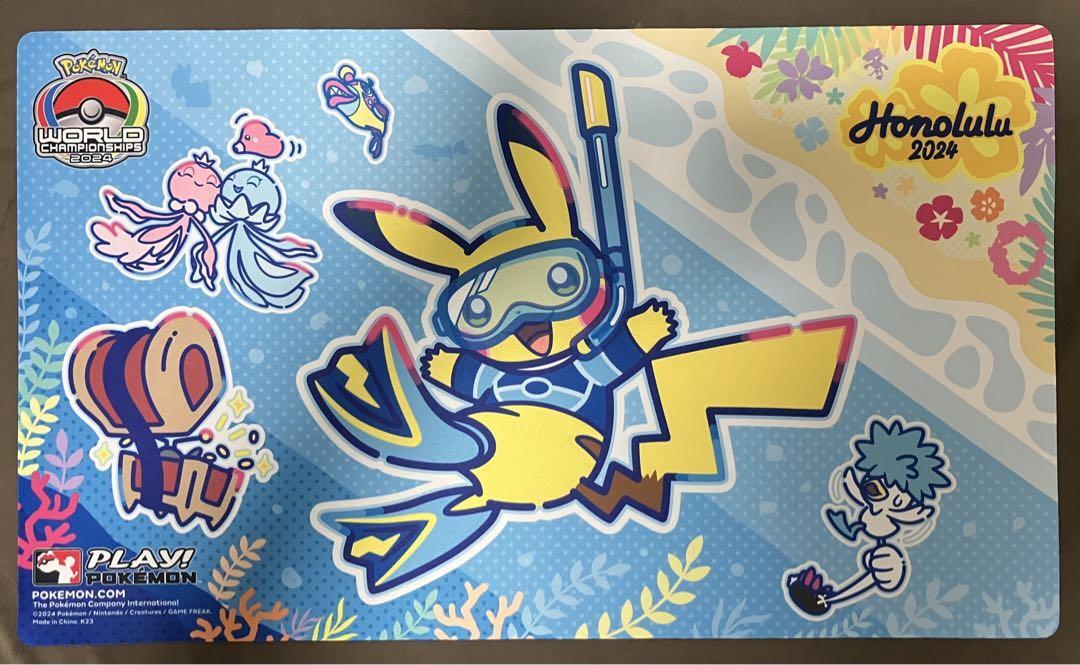 Pokemon WCS 2024 Playmat Honolulu Side Event Limited Super Rare | eBay