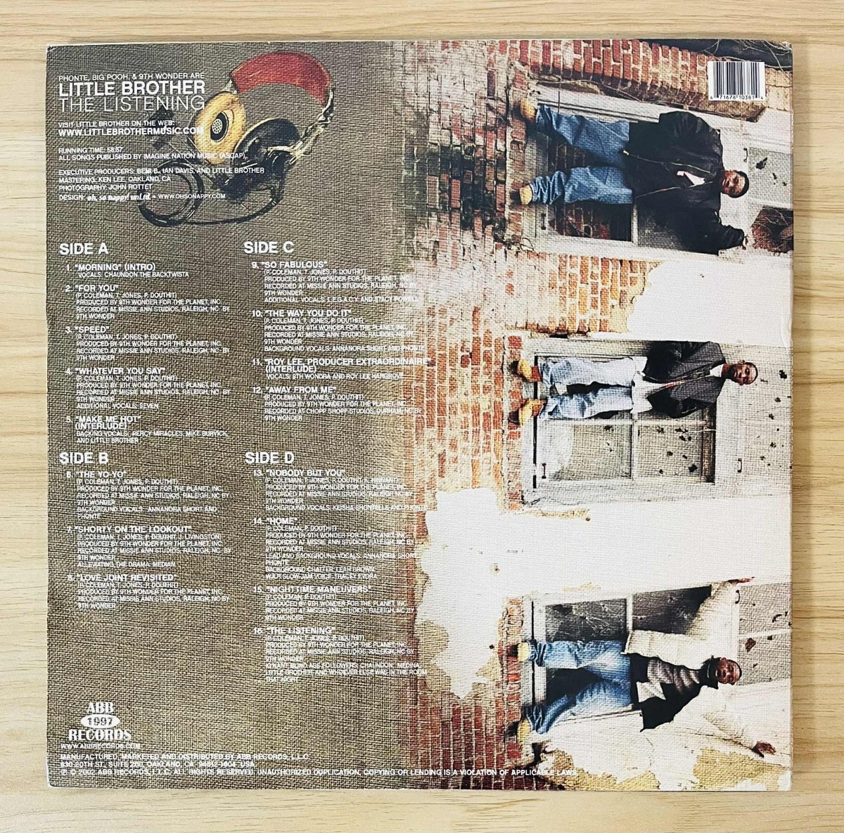 Little Brother / The Listening 2003 US Original Edition 2LP Vinyl