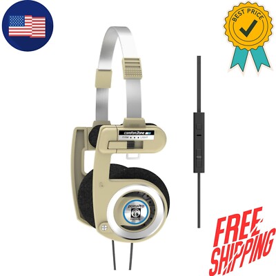 Koss Porta Pro Limited Edition Rhythm Beige On-Ear Headphones in