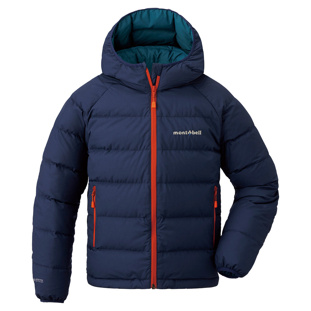 MONTBELL WINDSTOPPER Down Parka Kid's 130-160 | eBay