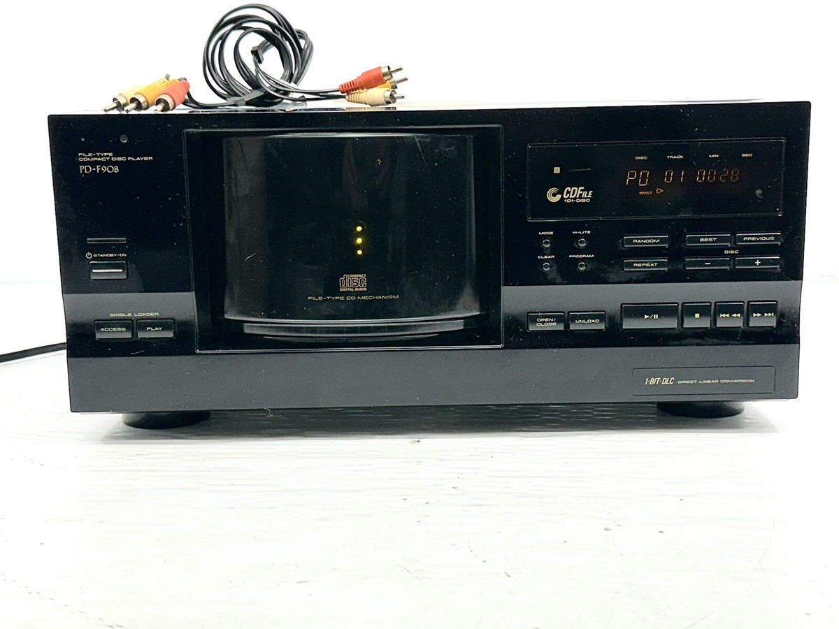 Pro Refurb} Pioneer PD-F908 File-Type CD Player - CDFIle 101 Disc