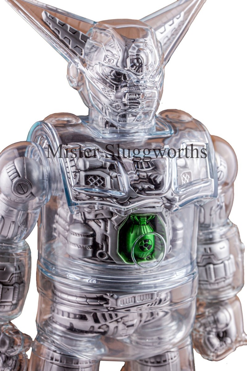 KAIJU ONE Japan 20” Kotetsu Clear BIG SCALE STEEL GETTER 1 ROBO