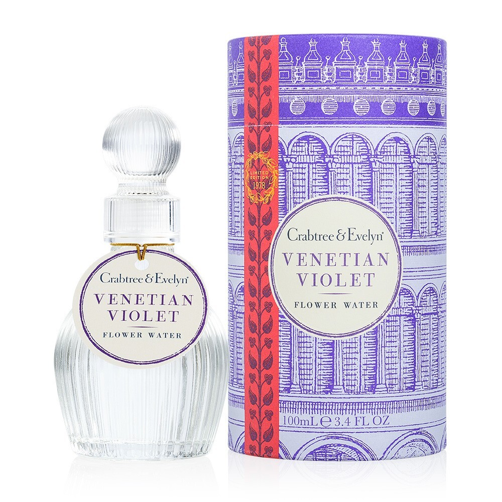 Crabtree & Evelyn Heritage Collection Venetian Violet Flower Water