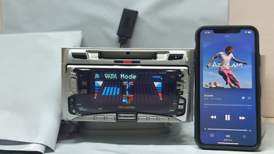 KENWOOD DPX-6100MD 2DIN CD MD JDM Car Audio w/ External Bluetooth