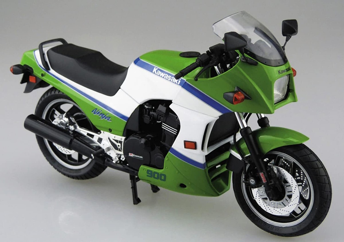 Aoshima 1/12 The Bike Series No.29 Kawasaki ZX900A GPZ900R Ninja