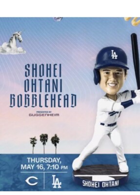 2024 Los Angeles Dodgers Shohei Ohtani Bobblehead New In The Box